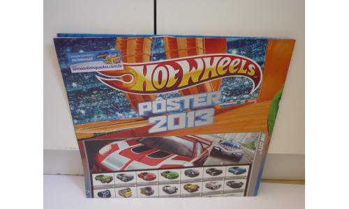 Hot Wheels 2013 Poster Catalogo